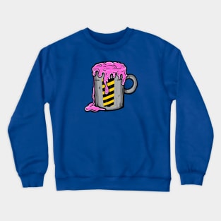 Positively Charged Cup Of Slime Crewneck Sweatshirt